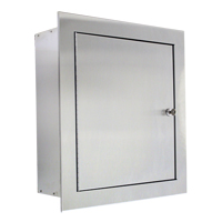 Armoire &agrave; soupape en acier inoxydable en retrait St. Lawrence Industrial & Safety Supply