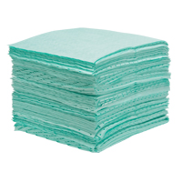 Premium Bonded Sorbent Pads, Hazmat, 15" x 18", 25 gal. Absorbancy St. Lawrence Industrial & Safety Supply
