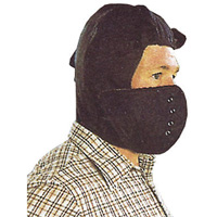 Doublure de casque de s&eacute;curit&eacute; avec masque amovible, Doublure en Coton/Kasha, Taille unique, Noir St. Lawrence Industrial & Safety Supply