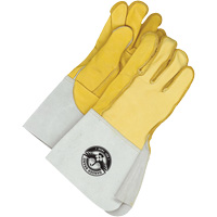Welding Gloves, Grain Cowhide/Grain Deerskin, Size Large/10 St. Lawrence Industrial & Safety Supply