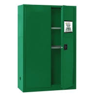 Pesticide Storage Cabinet, 45 gal., 65" H x 43" W x 18" D St. Lawrence Industrial & Safety Supply