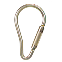 Carabiner, Steel, 5000 lbs Capacity St. Lawrence Industrial & Safety Supply