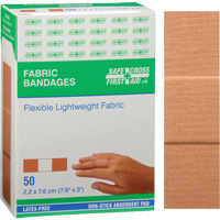 Bandages, Rectangulaire/carr&eacute;e, 3", Tissu, Non st&eacute;rile St. Lawrence Industrial & Safety Supply