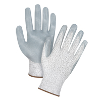 Gants haute performance r&eacute;sistants &agrave; la coupe, Taille Grand/9, Calibre 13, Rev&ecirc;tement Nitrile, Enveloppe en PEHP, ANSI/ISEA 105 niveau 4/EN 388 niveau 5 St. Lawrence Industrial & Safety Supply