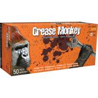 Gants Grease Monkey, Moyen, Latex, 15 mils, Sans poudre, Bleu St. Lawrence Industrial & Safety Supply