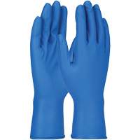 Grippaz Gloves, Small, Nitrile, 8-mil, Powder-Free, Blue St. Lawrence Industrial & Safety Supply