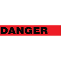 Floor Safety Tape, 3" x 54', Vinyl, Black/Red St. Lawrence Industrial & Safety Supply
