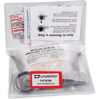 Dynamic Tick Removal Kit, Class 1 Medical Device, Resealable Plastic Bag St. Lawrence Industrial & Safety Supply