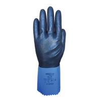 Gants enti&egrave;rement tremp&eacute;s et r&eacute;sistants aux produits chimiques Summitech, Taille Petit/7, 11,8" lo, Chloropr&egrave;ne, Doublure en Poly-coton, 59 mils St. Lawrence Industrial & Safety Supply