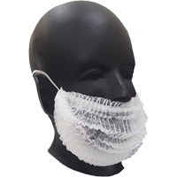 Couvre-barbes, Polypropyl&egrave;ne, Blanc St. Lawrence Industrial & Safety Supply
