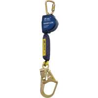 Cordage de s&eacute;curit&eacute; autor&eacute;tractable allong&eacute; Nano-Lok, 9', Polyester/Sangles, Pivotant St. Lawrence Industrial & Safety Supply