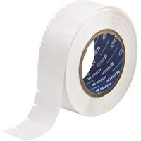 &eacute;tiquettes &agrave; transfert thermique B-461, Polyester, 0,6" lo x 1,625" h, Blanc St. Lawrence Industrial & Safety Supply
