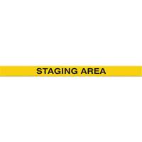 Tough-Mark Heavy-Duty Floor Marking, Rectangle, 48" L x 4" W, Yellow, Polyethylene St. Lawrence Industrial & Safety Supply