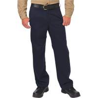 Pantalon de travail de protection contre l'arc &eacute;lectrique, 28, x 26, Bleu marin, 12,4 cal/cm2 St. Lawrence Industrial & Safety Supply