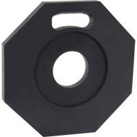 Base en caoutchouc pour poteaux d&eacute;lin&eacute;ateurs de qualit&eacute; sup&eacute;rieure, 12 lb St. Lawrence Industrial & Safety Supply
