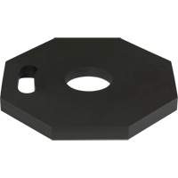 Base en caoutchouc pour poteaux d&eacute;lin&eacute;ateurs de qualit&eacute; sup&eacute;rieure, 12 lb St. Lawrence Industrial & Safety Supply