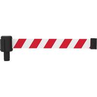 PLUS Banner Cassettes, Blank, 15', Red and White Tape St. Lawrence Industrial & Safety Supply