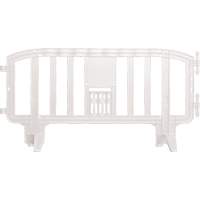 Movit Barricade, Interlocking, 78" L x 39" H, White St. Lawrence Industrial & Safety Supply