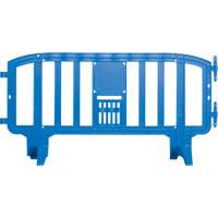 Movit Barricade, Interlocking, 78" L x 39" H, Blue St. Lawrence Industrial & Safety Supply