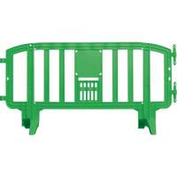 Movit Barricade, Interlocking, 78" L x 39" H, Green St. Lawrence Industrial & Safety Supply
