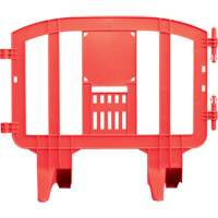 Minit Barricade, Interlocking, 49" L x 39" H, Red St. Lawrence Industrial & Safety Supply
