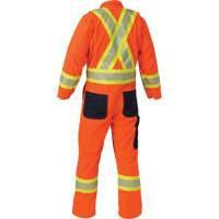 Ripstop Coveralls, 2X-Large, High Visibility Orange St. Lawrence Industrial & Safety Supply