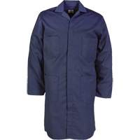 Sarrau de laboratoire, Poly-coton, 32, Bleu marine St. Lawrence Industrial & Safety Supply