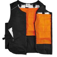 Chill-Its&reg; 6260 Lightweight Phase Change Cooling Vest with Packs, Small/Medium, Black St. Lawrence Industrial & Safety Supply