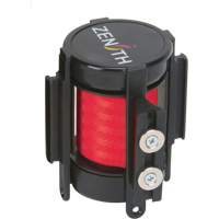 Magnetic Tape Cassette for Build-Your-Own Crowd Control Barrier, 7', Red Tape St. Lawrence Industrial & Safety Supply