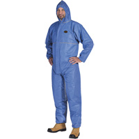 2075 Combinaisons jetables ignifuges SMS, Taille Petit, Bleu St. Lawrence Industrial & Safety Supply