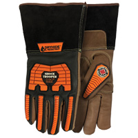 Gants 5785G Shock Trooper, T-petit, Paume en Ch&egrave;vre, Poignet Manchette St. Lawrence Industrial & Safety Supply