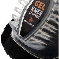 Genouill&egrave;res tout terrain, Style Boucles et crochets, Prot&egrave;ge-genoux Plastique, Tampons Gel St. Lawrence Industrial & Safety Supply