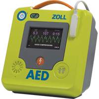 D&eacute;fibrillateur AED 3 BLS pour secouristes professionnels, Semi-automatique, Français, Classe 4 St. Lawrence Industrial & Safety Supply