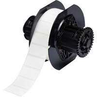 &eacute;tiquettes en tissu avec rev&ecirc;tement en polyamide B33, Nylon, 1,5" lo x 0,75" h, Blanc St. Lawrence Industrial & Safety Supply