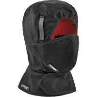 Doublure de casque de s&eacute;curit&eacute; d'hiver N-Ferno avec cache-bouche, Doublure en Molleton, Taille unique, Noir St. Lawrence Industrial & Safety Supply