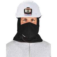 Doublure de casque de s&eacute;curit&eacute; d'hiver N-Ferno avec cache-bouche, Doublure en Molleton, Taille unique, Noir St. Lawrence Industrial & Safety Supply