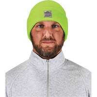 Bonnet en tricot c&ocirc;tel&eacute; N-Ferno, Taille unique, Vert lime haute visibilit&eacute; St. Lawrence Industrial & Safety Supply