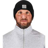 N-Ferno&reg; Rib Knit Beanie Hat, One Size, Black St. Lawrence Industrial & Safety Supply