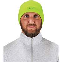 N-Ferno&reg; Skull Cap Beanie Hat with LED Lights, One Size, High-Visibility Lime Green St. Lawrence Industrial & Safety Supply