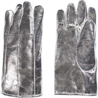 Heat Resistant Gloves, Aluminized/Kevlar&reg;, One Size, Protects Up To 800° F (426.66° C) St. Lawrence Industrial & Safety Supply