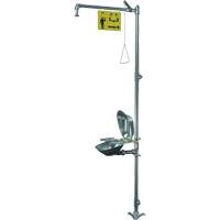 Halo Shower & Eye/Face Wash Unit, Pedestal St. Lawrence Industrial & Safety Supply