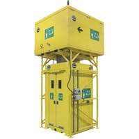 Enclosed Outdoor Gravity Fed Safety Shower St. Lawrence Industrial & Safety Supply