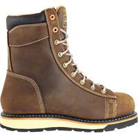 Bottes de travail pour monteur, Cuir, Embout Acier, Taille 7, Imperm&eacute;able St. Lawrence Industrial & Safety Supply