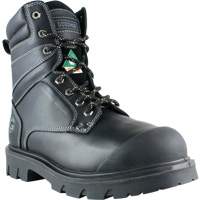 Bottes de travail Boomerang, Cuir, Embout Acier, Taille 7, Imperm&eacute;able St. Lawrence Industrial & Safety Supply