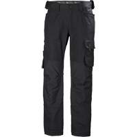 Pantalons de travail Oxford, Coton, Noir, Taille 44 St. Lawrence Industrial & Safety Supply
