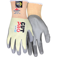 Gants enduits r&eacute;sistant &agrave; la coupe Cut Pro, Taille Moyen, Calibre 15, Rev&ecirc;tement Polyur&eacute;thane, Enveloppe en Kevlar, ASTM ANSI niveau A2 St. Lawrence Industrial & Safety Supply