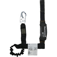 Longe avec amortisseur de choc r&eacute;sistante &agrave; l'arc &eacute;lectrique Miller, 6', Point d'ancrage &agrave; Mousqueton verrouillable, Mousqueton verrouillable aux jambes, Kevlar St. Lawrence Industrial & Safety Supply