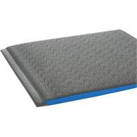 Wear-Bond Comfort-King Ergonomic Mats, Pebbled, 3' x 5' x 9/16", Grey, Vinyl Foam St. Lawrence Industrial & Safety Supply