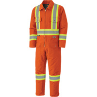 5540A Quilted Coveralls, 2X-Large, Orange St. Lawrence Industrial & Safety Supply