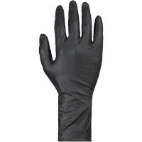 KeepKleen&reg; Disposable Gloves, Large, Nitrile, 8-mil, Powder-Free, Black St. Lawrence Industrial & Safety Supply